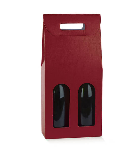 FIBRA BORDEAUX 180X90X385 2 BOT C/FORO PZ 10