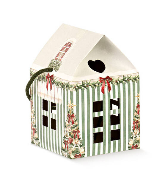 MARKET VERDE 120X120X110 CASETTA C/CORD. PZ 10