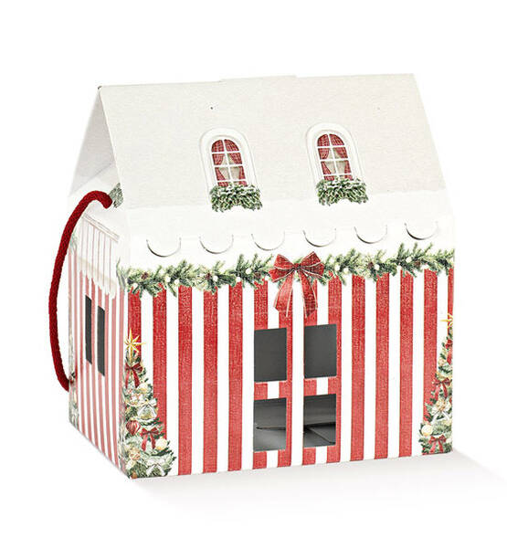 MARKET ROSSO 200X140X140 CASETTA C/CORD PZ 2