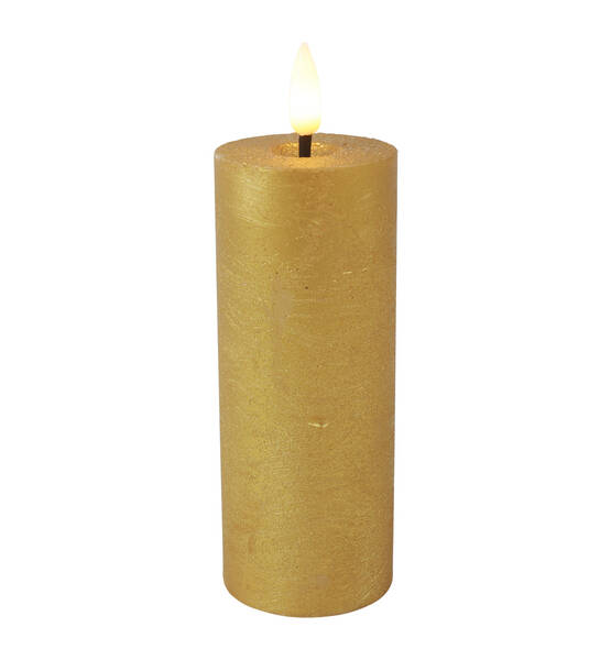 CANDELA A LED LYON ORO LUCE CALDA D5CM H15CM