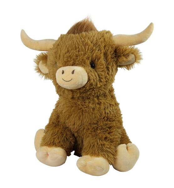 PELUCHE HIGHLANDER MARRONE H55CM