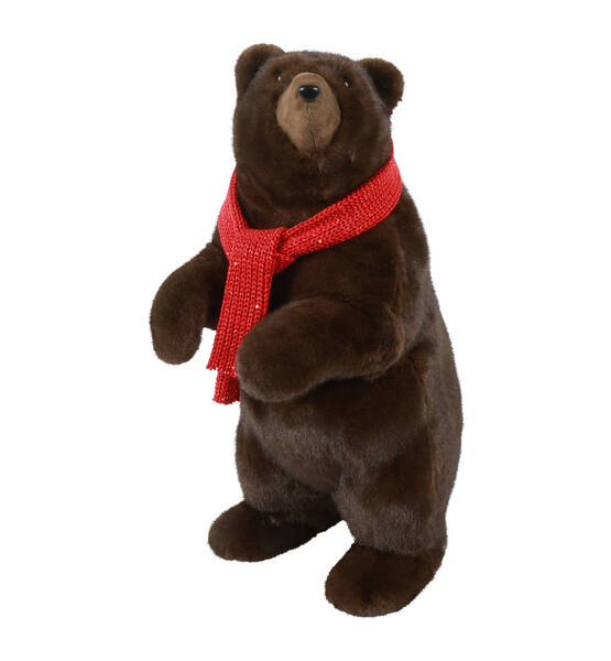 ORSO BRUNO M IN PIEDI H65xL35xB28