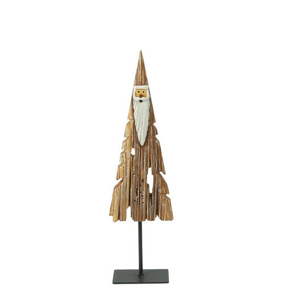 ALBERO BABBO NATALE S BEIGE H40CM
