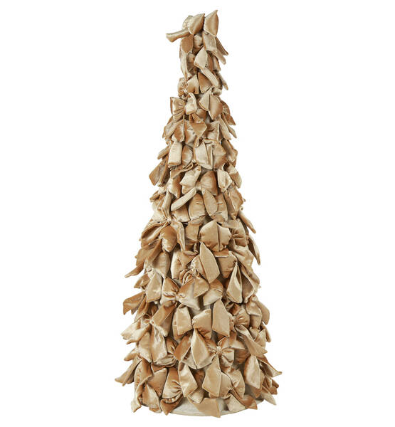 ALBERO ROYALS CON FIOCCHI XXL H 100CM BEIGE