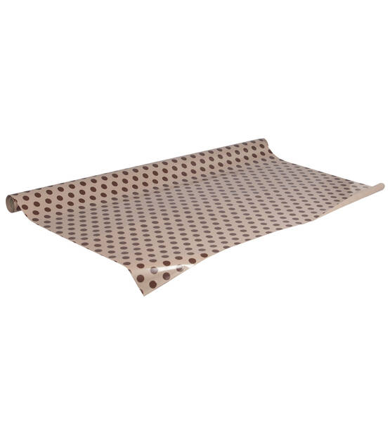 ROTOLO CARTOPACK H100 x 20MT POLKA DOTS BEIGE