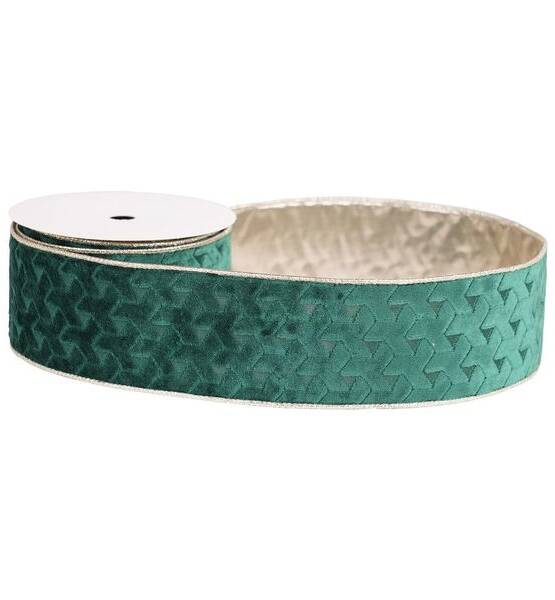 NASTRO CON TRAMA 63MM X 9.14MT VERDE