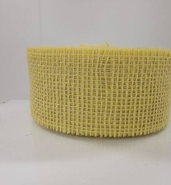 NASTRO GREZZO JUTA MM60 X 20 MT GIALLO