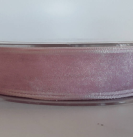 NASTRO CHIFFON MM 25 X MT 20 ROSA