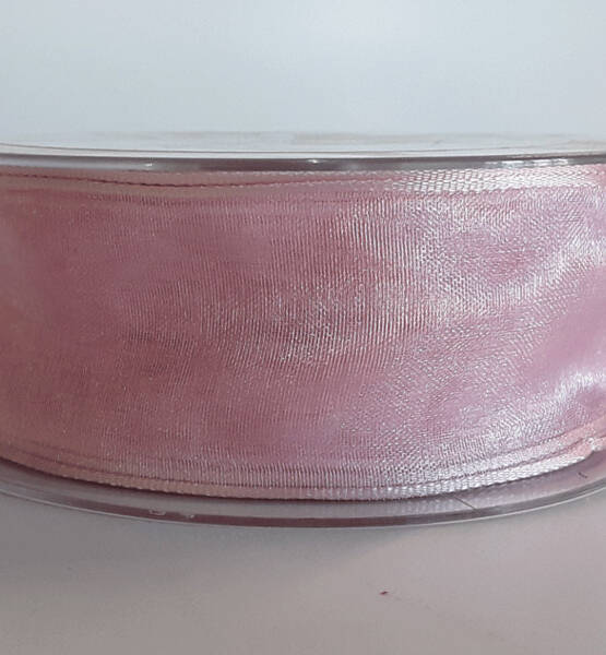 NASTRO CHIFFON MM 40 X MT 20 ROSA