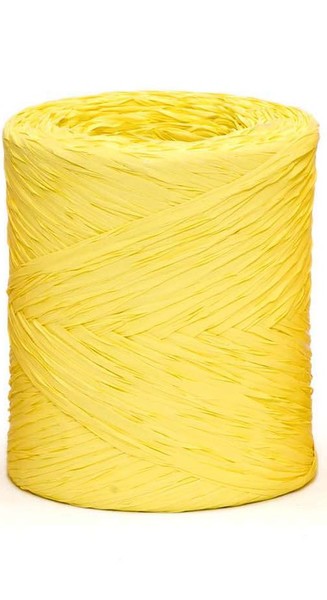 RAFFIA MM 15 X 200 MT GIALLO