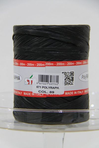 RAFFIA MM 15 X 200 MT NERA