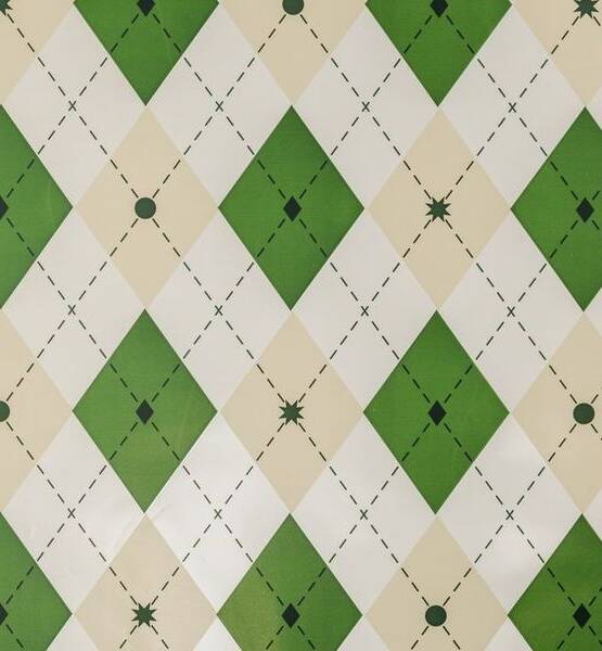 BUSTE PERLATE 20x35CM TARTAN VERDE PZ 50
