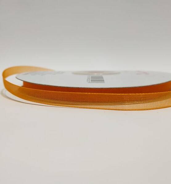 NASTRO ORGANZA MM 6X50 MT ARANCIONE EC