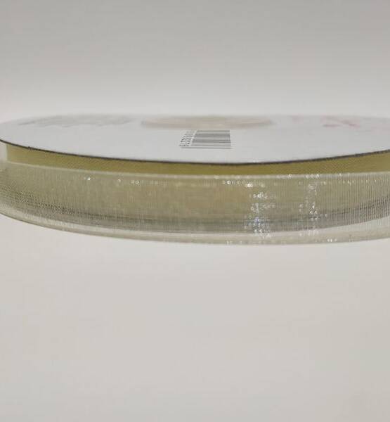 NASTRO ORGANZA MM 10X50 MT AVORIO EC
