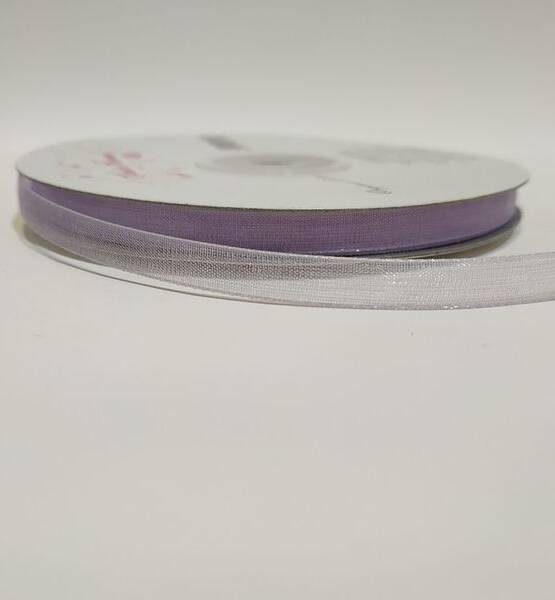 NASTRO ORGANZA MM 10X50 MT LAVANDA EC