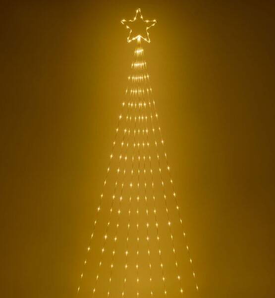 MAGIC ALBERO STELLA COMETA 420 LED BIANCO CALDO D.28 H300CM
