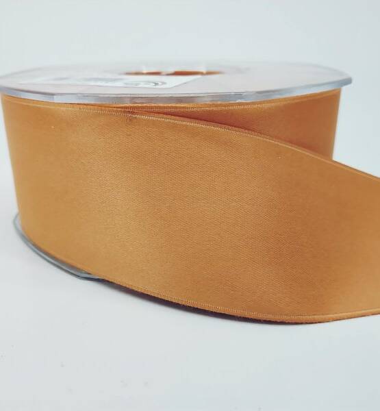 NASTRO DOPPIO RASO OPACO 40MM X 20 MT ARANCIONE EC