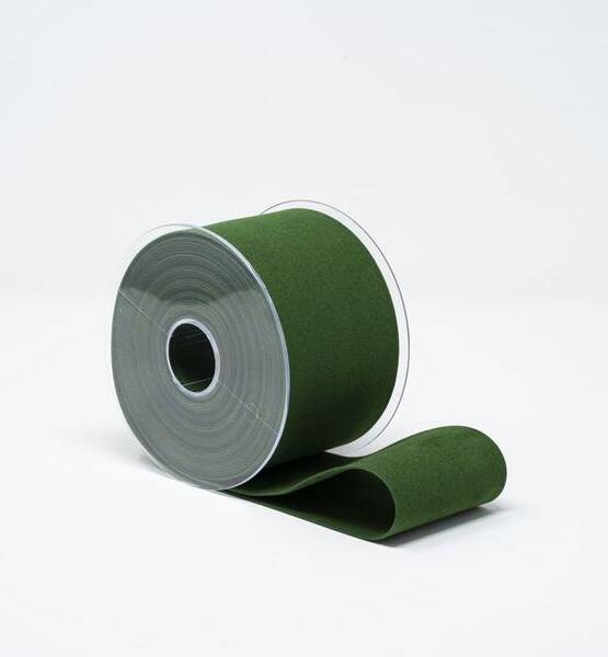 NASTRO VELLUTO H.70 MM X 10 MT VERDE