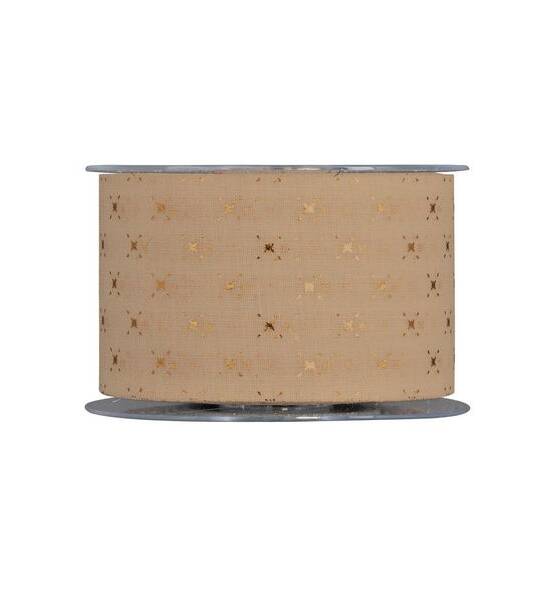 NASTRO LINO LAMINATO 70MM X 20 MT TORTORA