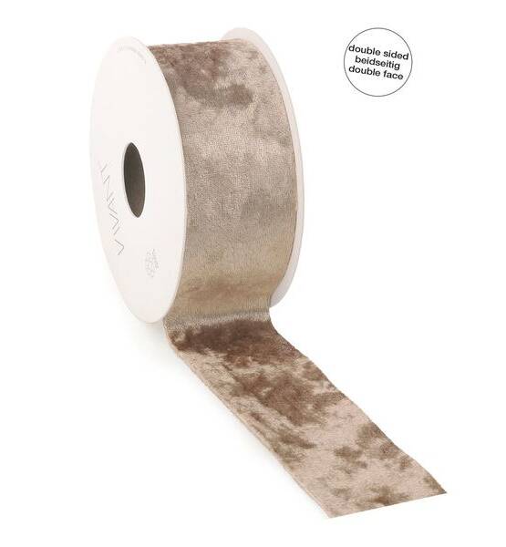 NASTRO VELVET ICE 5M/40MM NUDE