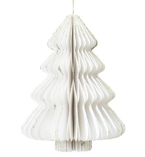 ALBERO IN CARTA BIANCO H20xD.20CM