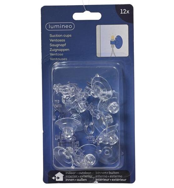 VENTOSA IN PLASTICA D.3CM 12pz