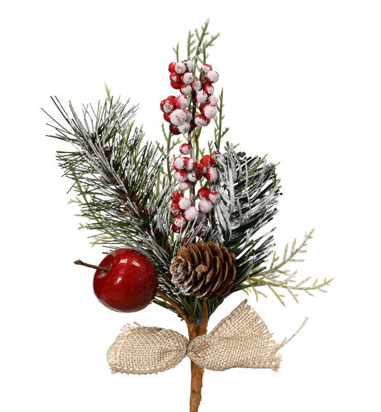 PICK INNEVATO H20CM VERDE/ROSSO