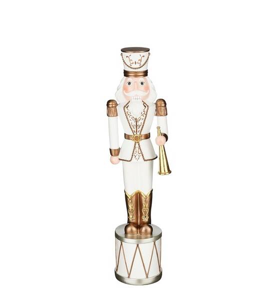 SCHIACCIANOCI BIANCO TAMBURO L12.5 X W9.5 X H49.5 CM