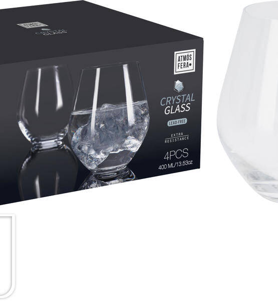 BICCHIERE 400ml 4 PZ