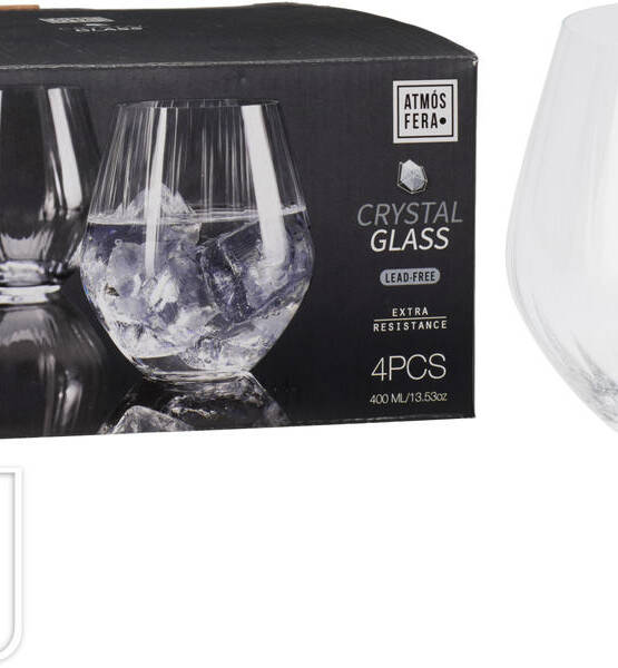 BICCHIERE ACQUA 400ml 4 PZ