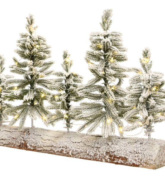 5 ALBERELLI H30x50x12cm CON LED