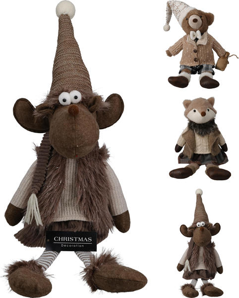 ORSO/TOPO/VOLPE BEIGE SEDUTO 24X12X53CM